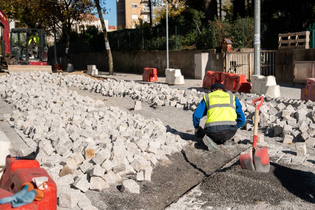 Pavimentação em vias públicas, Vila Real