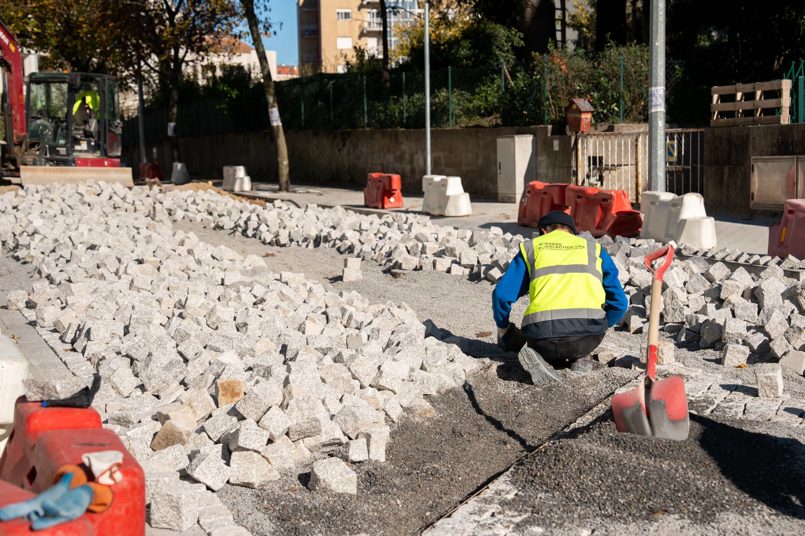 Pavimentação em vias públicas, Vila Real